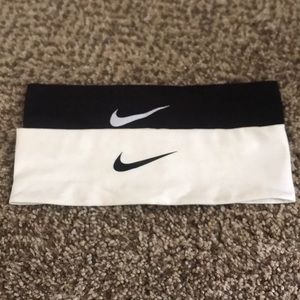 Set of Two Nike headbands